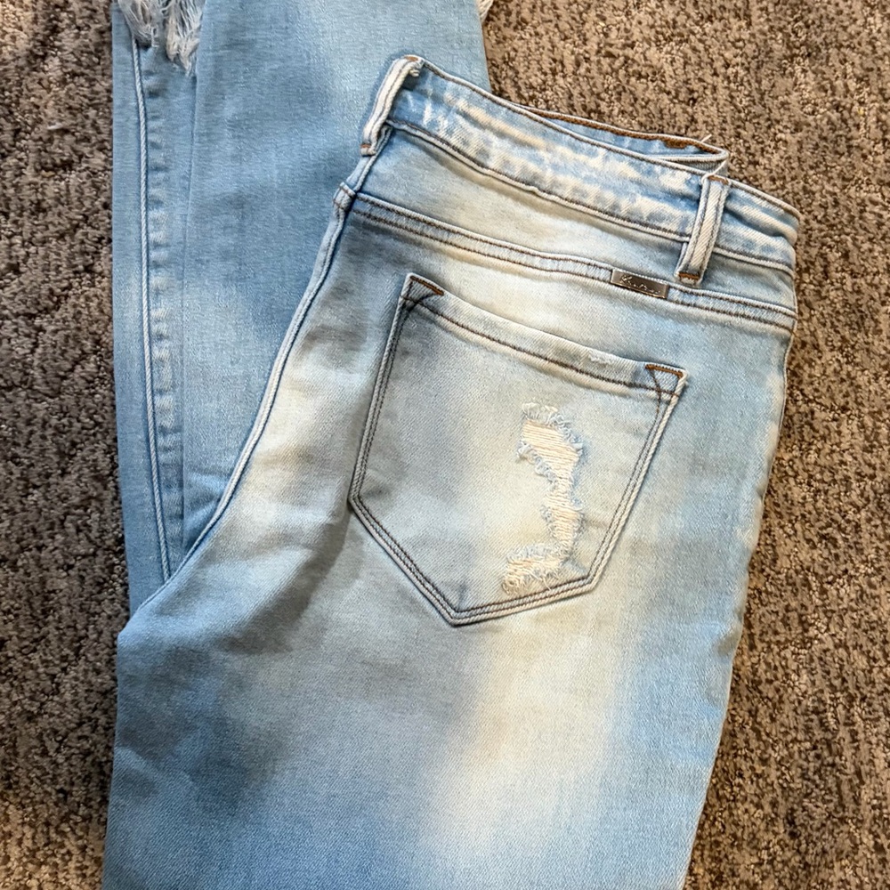 KanCan Faded Blue Denim Jeans